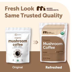 organic instant 10 in 1 mushroom coffee powder