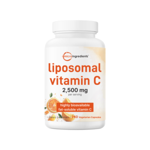 liposomal vitamin c 2,500mg, 240 veggie capsules