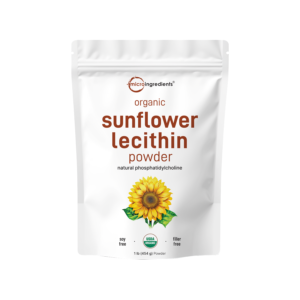 organic sunflower lecithin powder / softgels