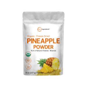 organic pineapple powder rich in vitamins