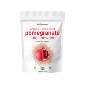 organic pomegranate juice powder