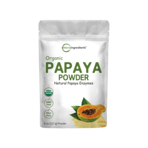 organic papaya powder 8 ounce